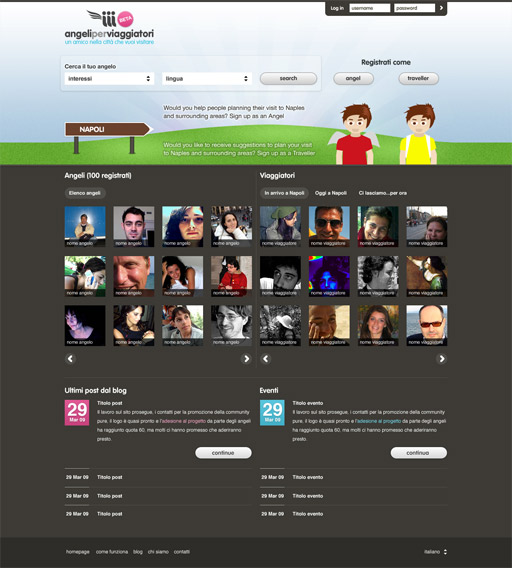 Homepage di AngeliperViaggiatori (beta)